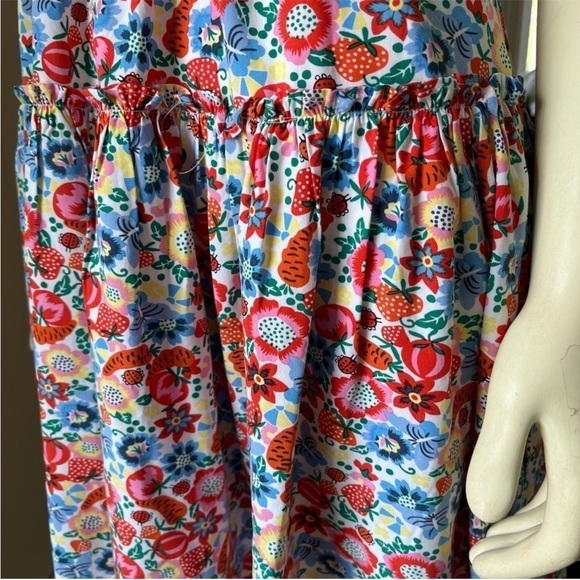 J. Crew Women's Smocked Waist Farmer's Market
Midi Multicolor Dress 6 - Picture 5 of 13